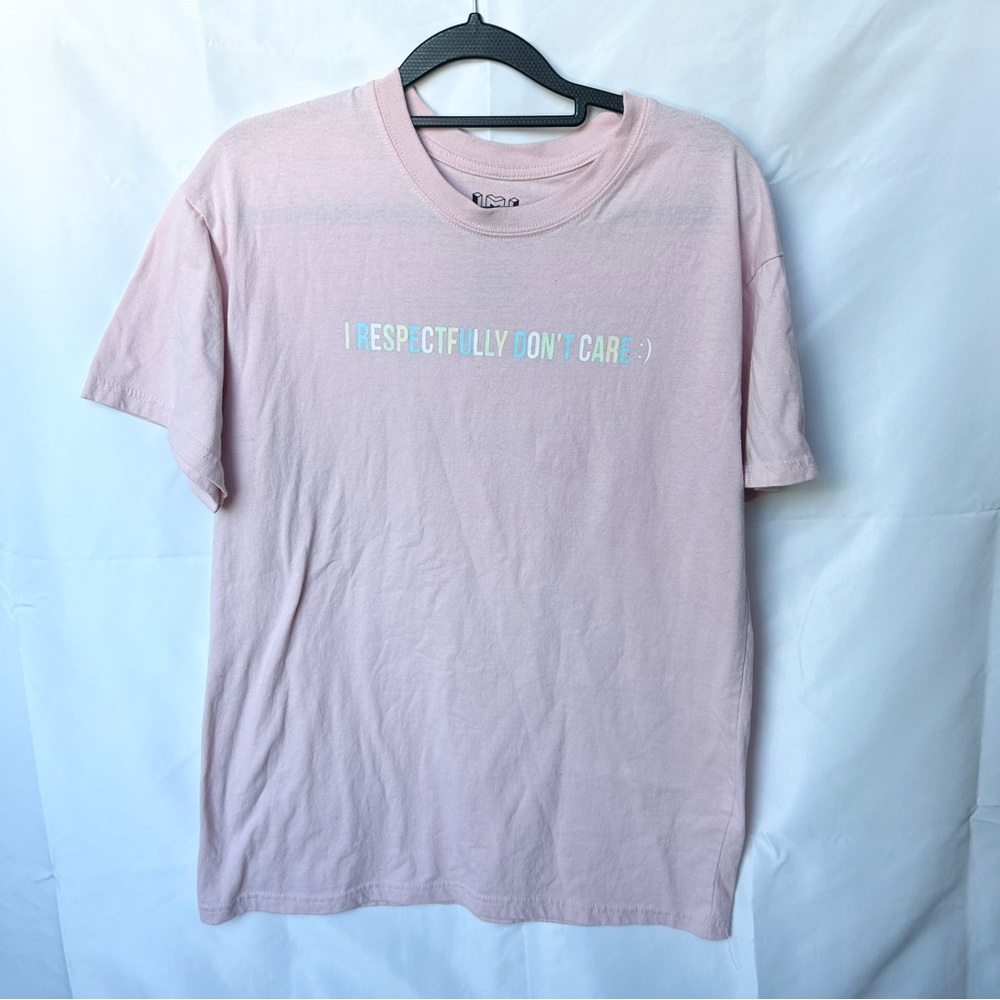 Casual Pink Graphic Tee